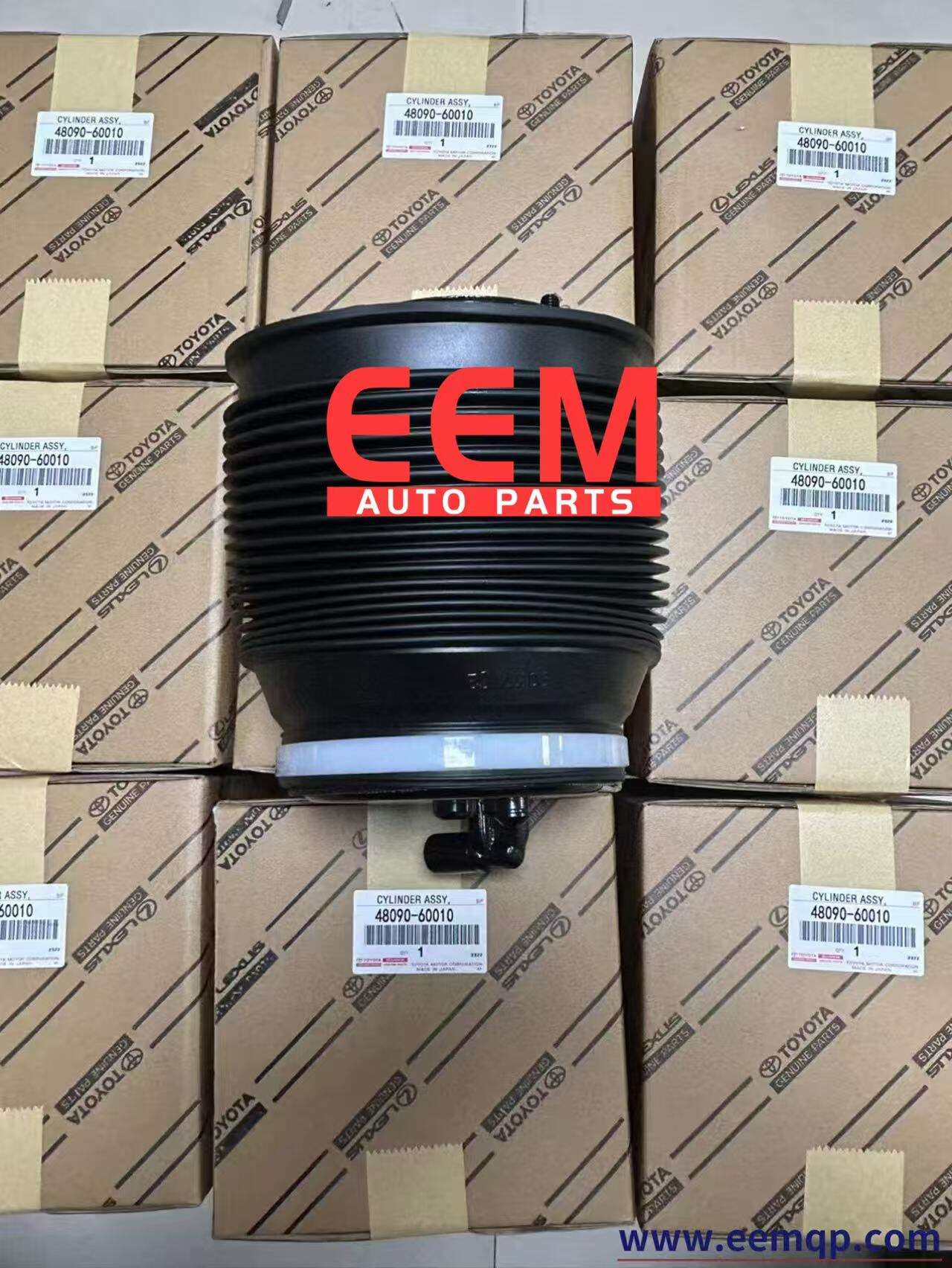 TOYOTA 48080-60010 CYLINDER ASSY, PNEUMATIC, REAR RH