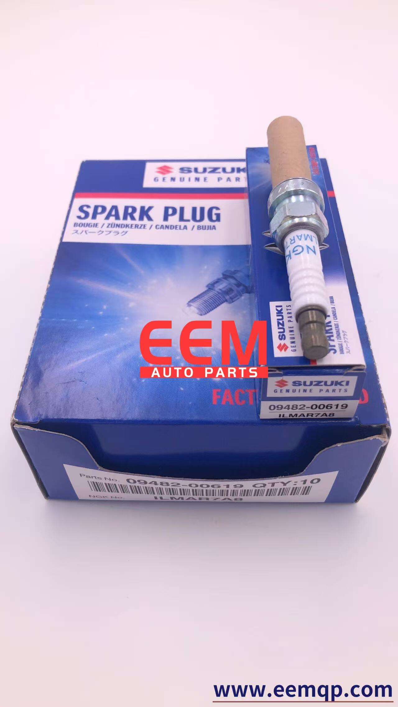SUZUKI IRIDIUM SPARK PLUG 09482-00619 ILMAR7A8