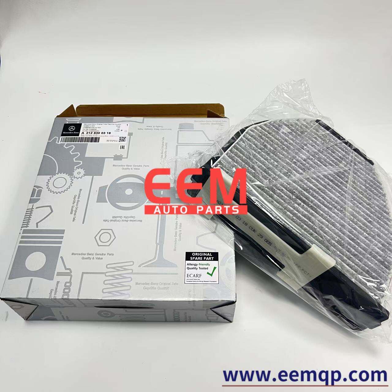 China Wholesale Supplier: Mercedes A2128300318 Cabin Air Filter (W212/W204)