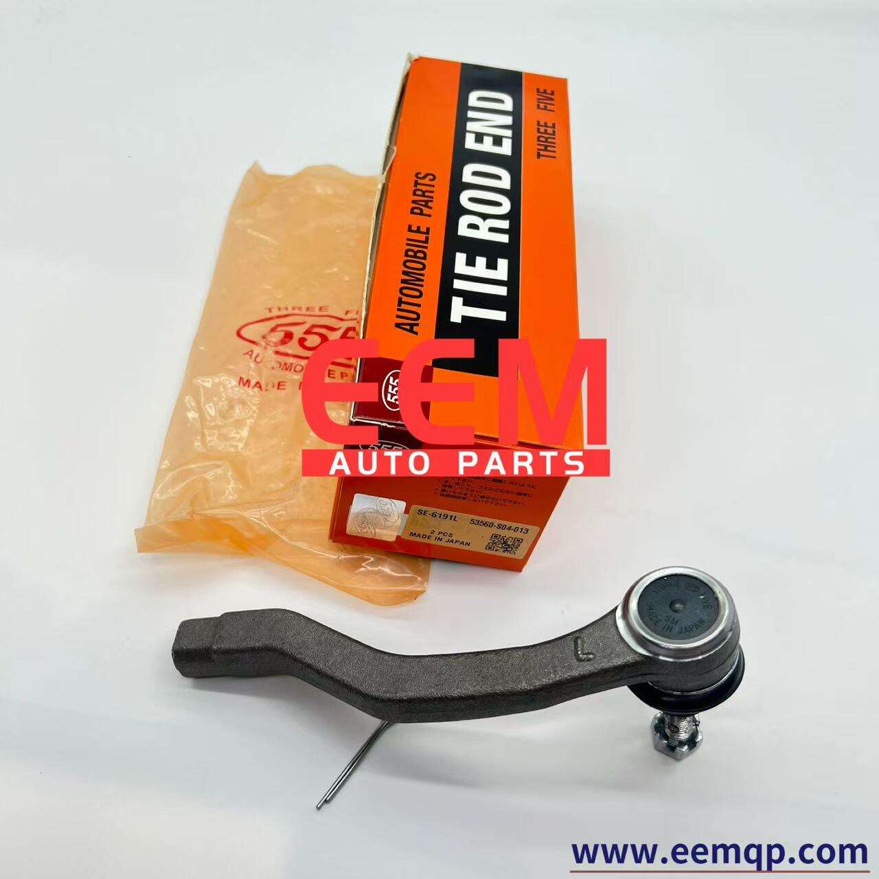 555 BRAND SE - 6191L 53560-S04-013 TIE ROD END
