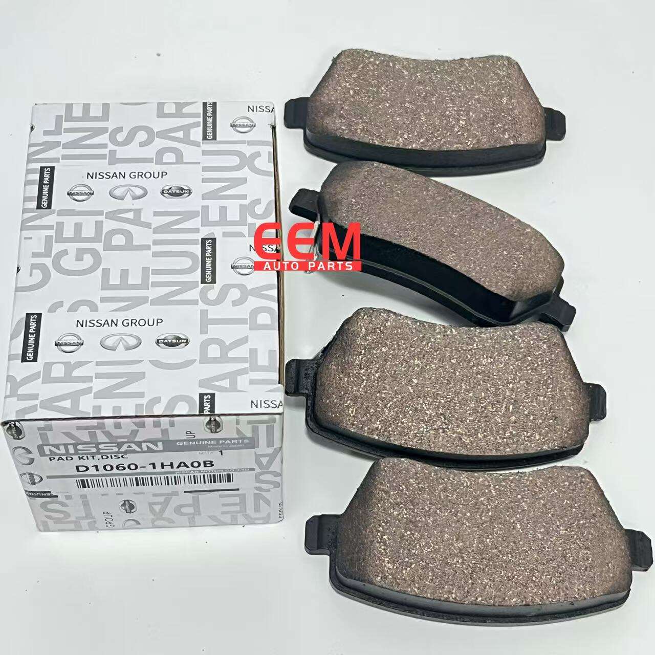 নিসান D1060-1HA0B পিছনের ব্রেক প্যাড