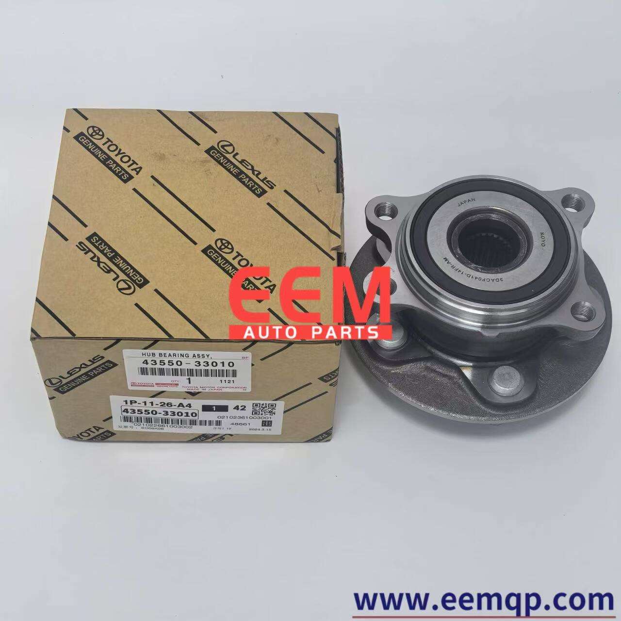TOYOTA 43550-33010 CONJUNTO DE ROLAMENTO E HUB AUTOPEÇAS CHINA ATACADISTAS