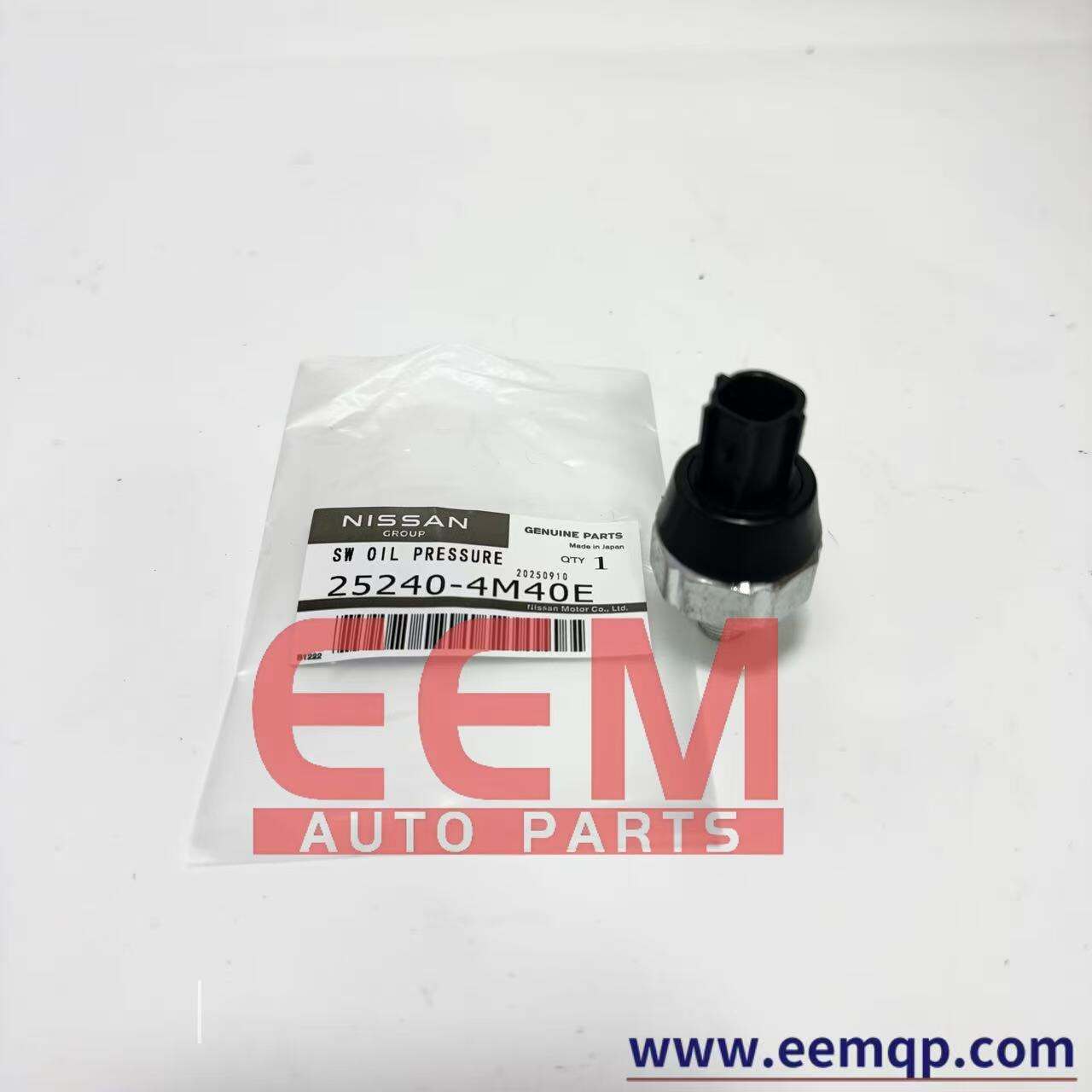 Nissan 25240-4M40E Switch Assy-Oil Pressure Pressure Sensor
