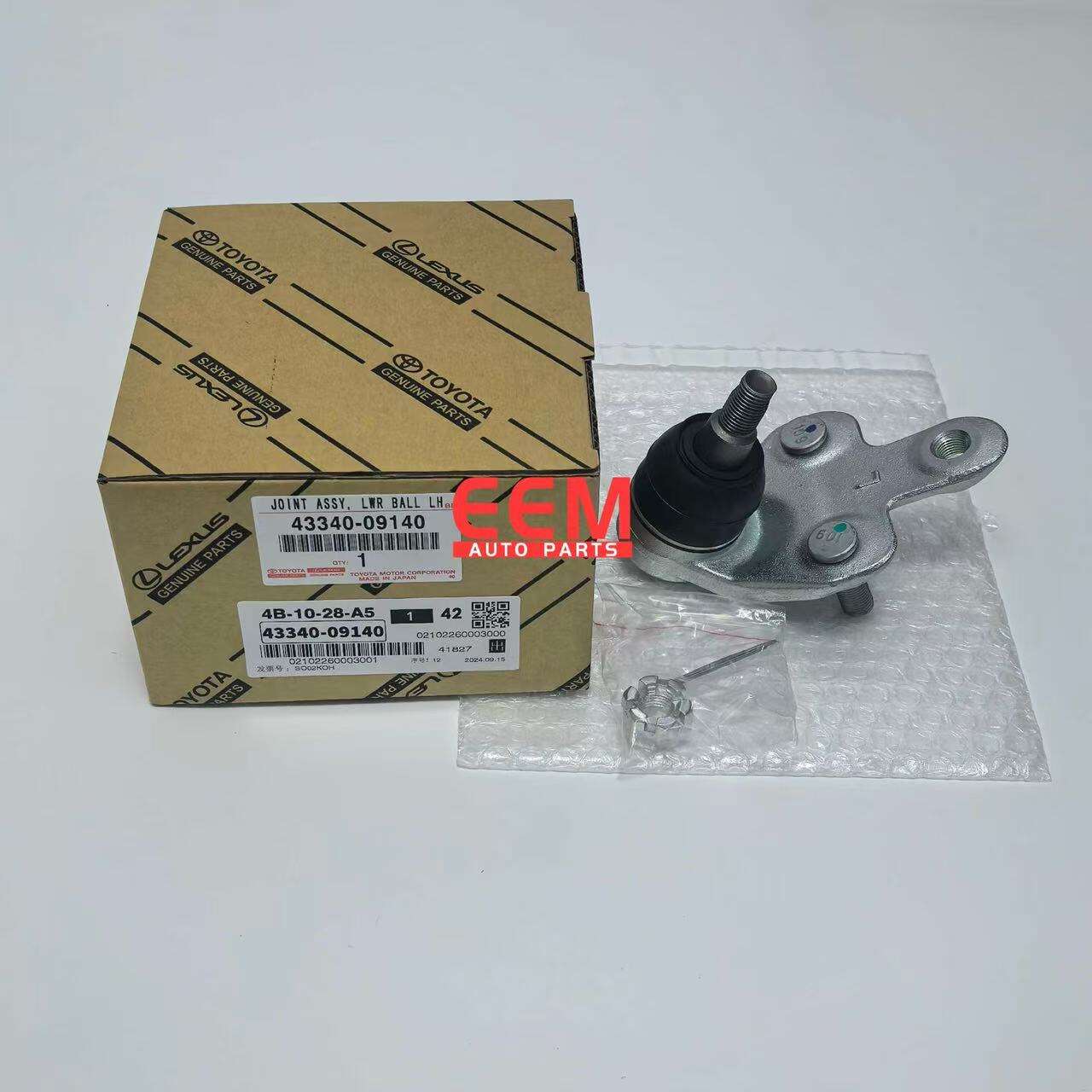 TOYOTA LEXUS 43340-09140 BAGIAN DEPAN KIRI BAWAH BALL JOINT ASSEMBLY