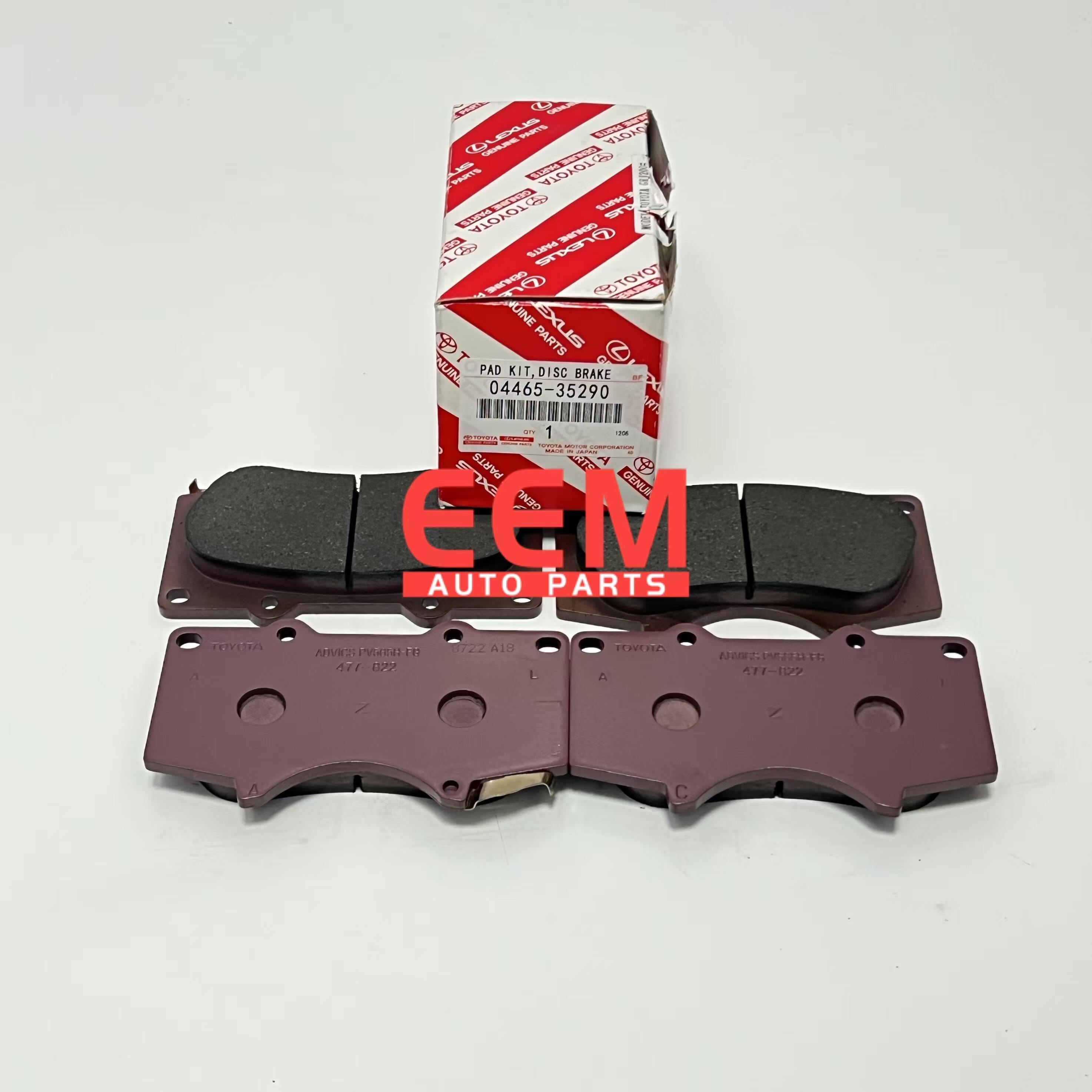 TOYOTA 04465-35290 FRONT DISC BRAKE PAD KIT