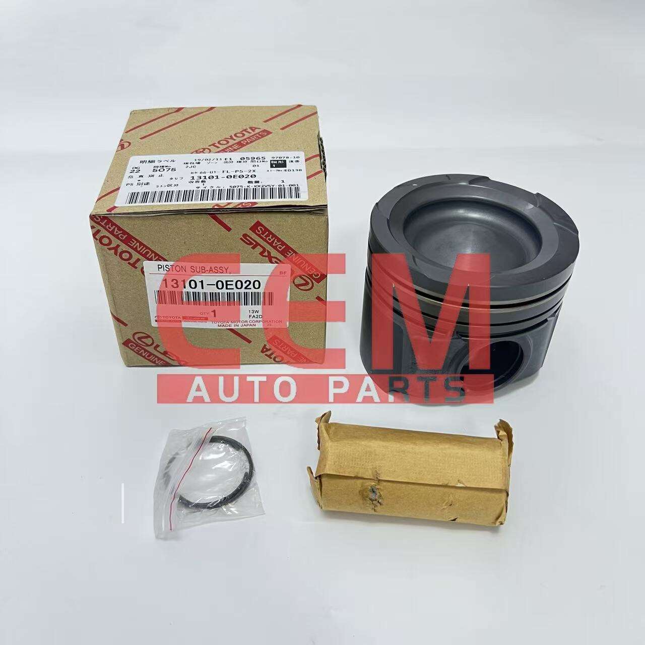 টয়োটা 13101-0E020-02 পিস্টন টয়োটা উচ্চ মানের