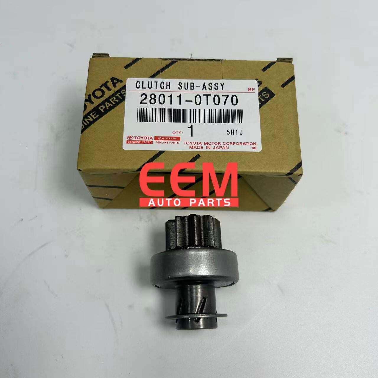 TOYOTA, 28011-0T070 Podzespół sprzęgła, rozrusznika