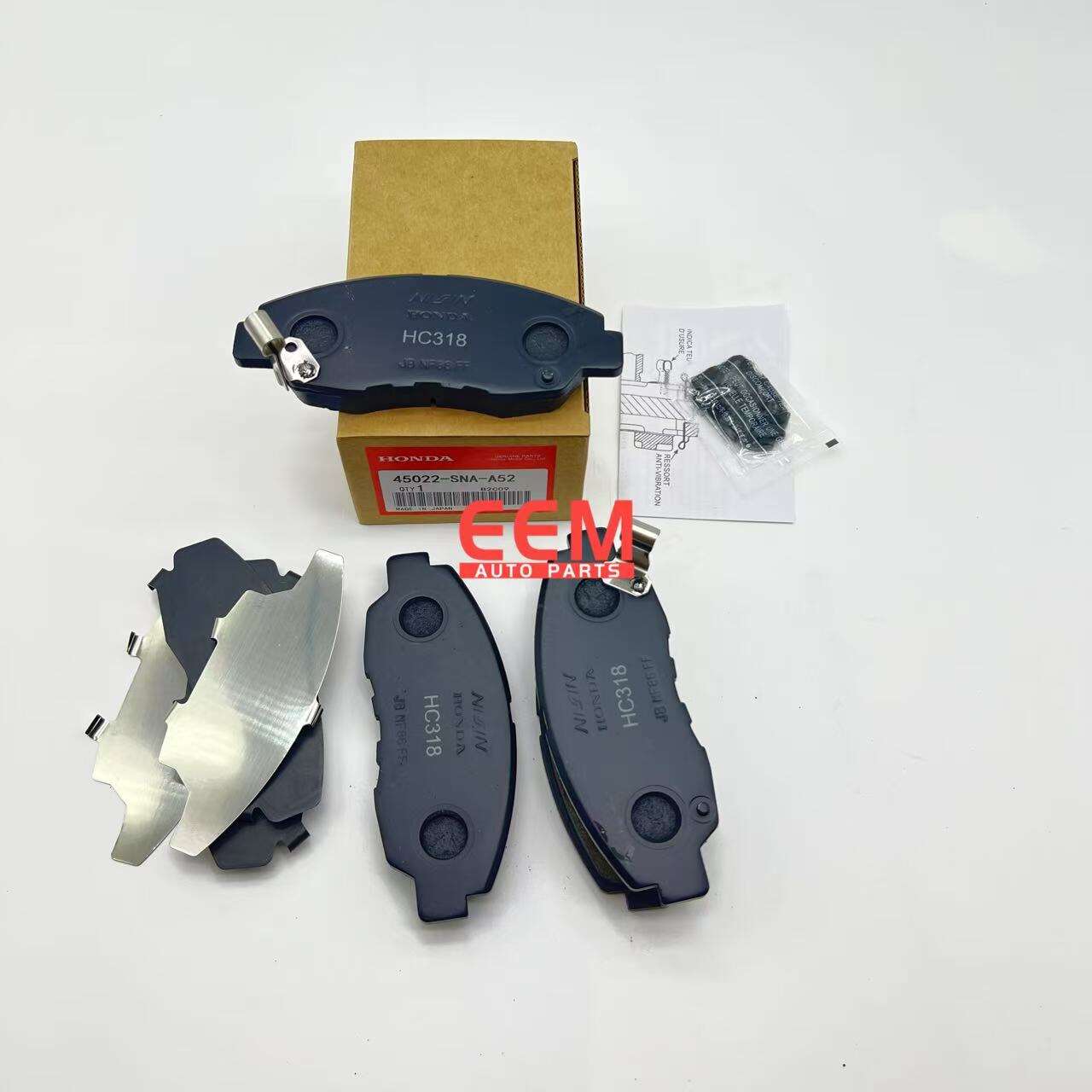 HONDA 45022-SNA-A52 Pastilhas de Freio Dianteiras