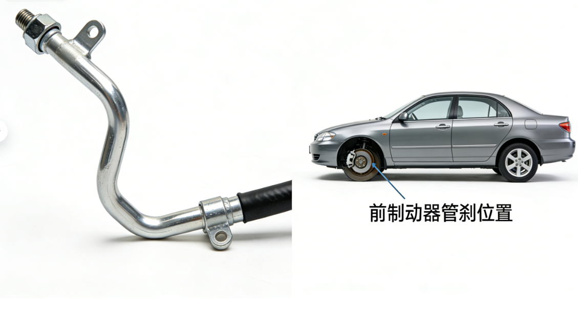 TOYOTA 47341-0K030 front brake pipe brake 473410K030 supplier