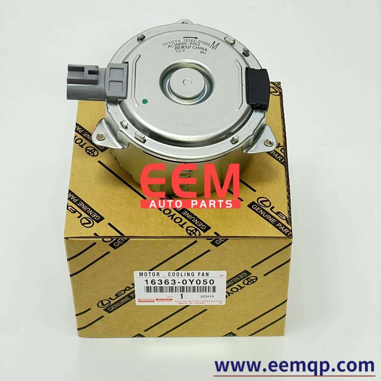 TOYOTA 16363-0Y050 MOTOR, COOLING FAN