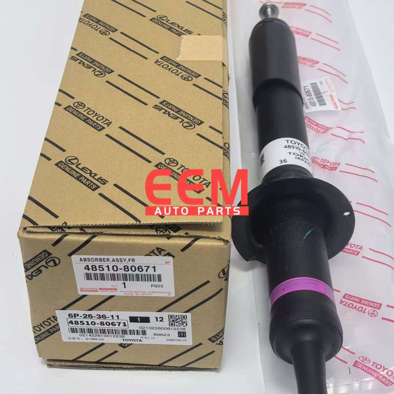 TOYOTA 48510-80671 48510-60221 APSORBER SKLOP, AMORTIZER, PREDNJI