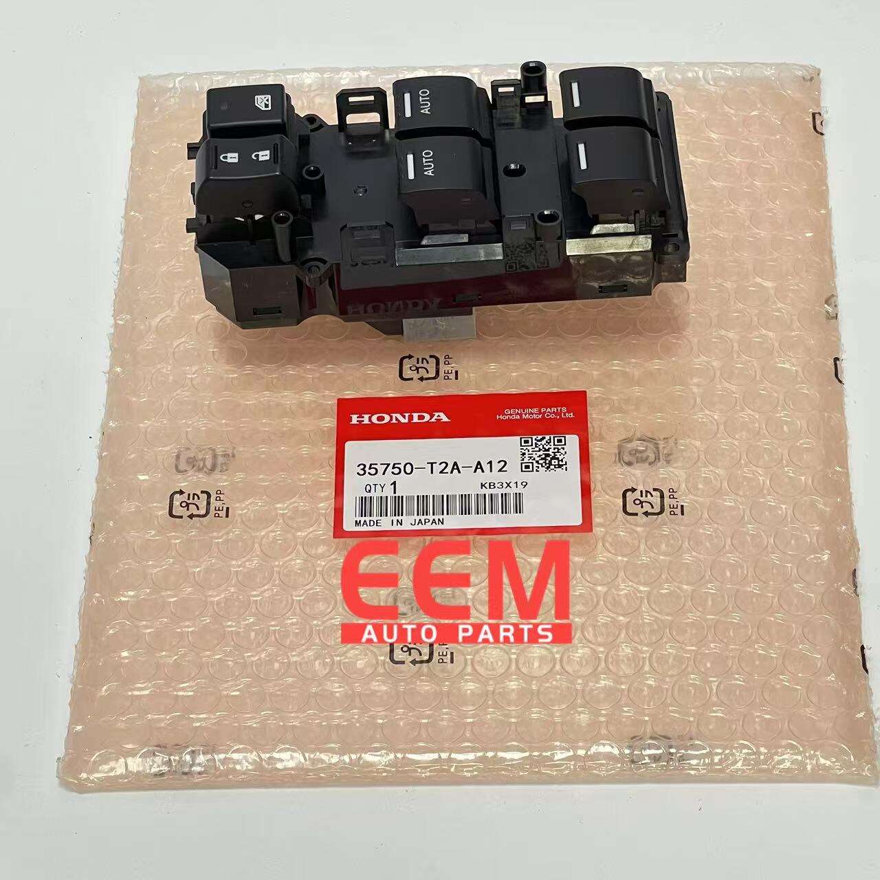  HONDA 35750 - T2A - A12 SWITCH ASSEMBLY, POWER WINDOW.