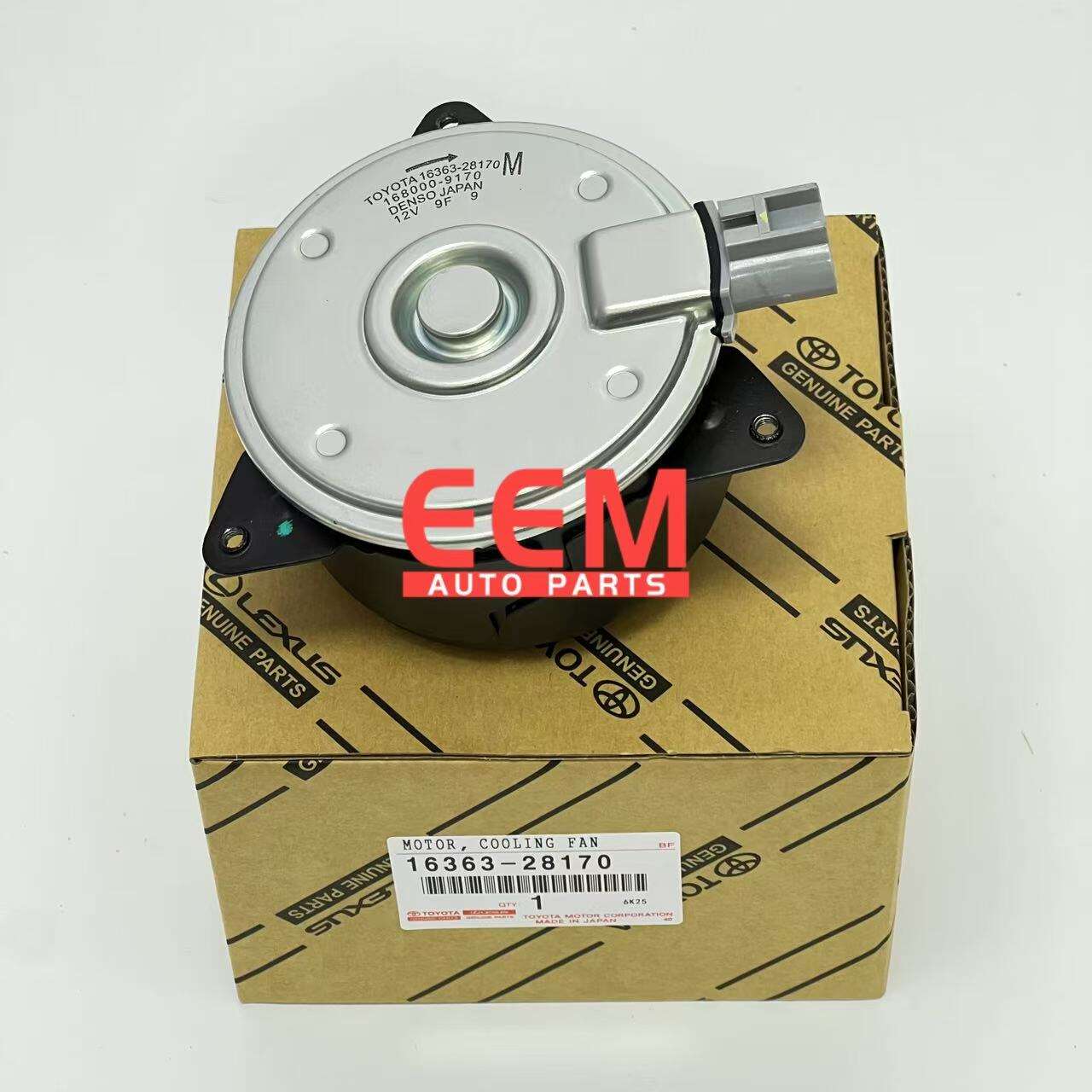 TOYOTA 16363-28170 MOTOR, COOLING FAN