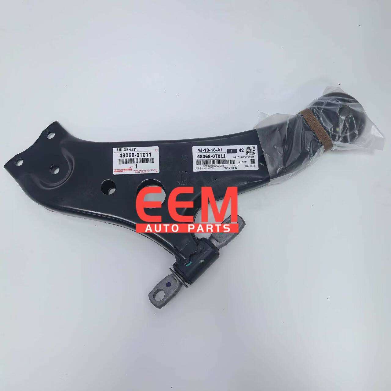 TOYOTA ORIGINAL QUALITY 48068-0T011 FRONT SUSPENSION CONTROL ARM SUB ASSEMBLY