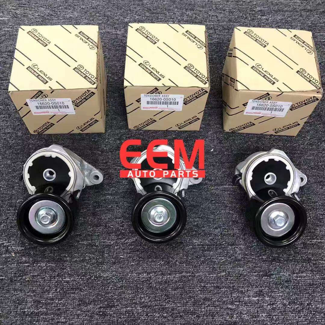TOYOTA ORIGINAL QUALITY 16620-0S010 CONJUNTO DE TENSAOR, CORREIA COM RABICHOS EM V
