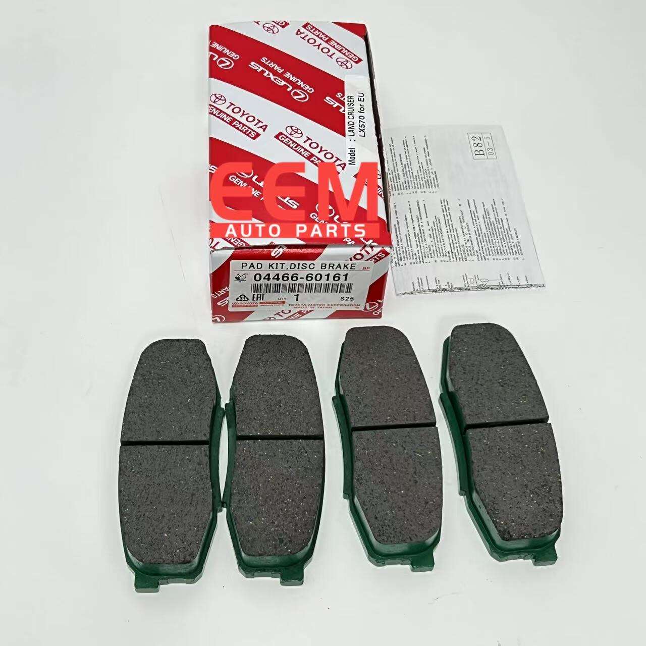 Toyota Original Quality 04466-60161 Disc Brake Pad Kit