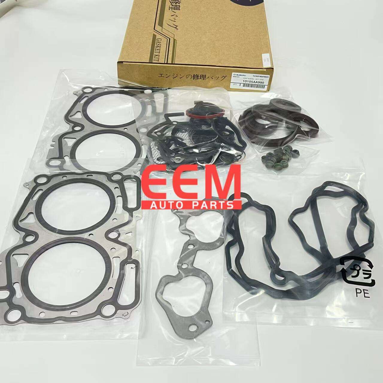 SUBARU 10105AA990 مجموعة الختم والختم المحرك