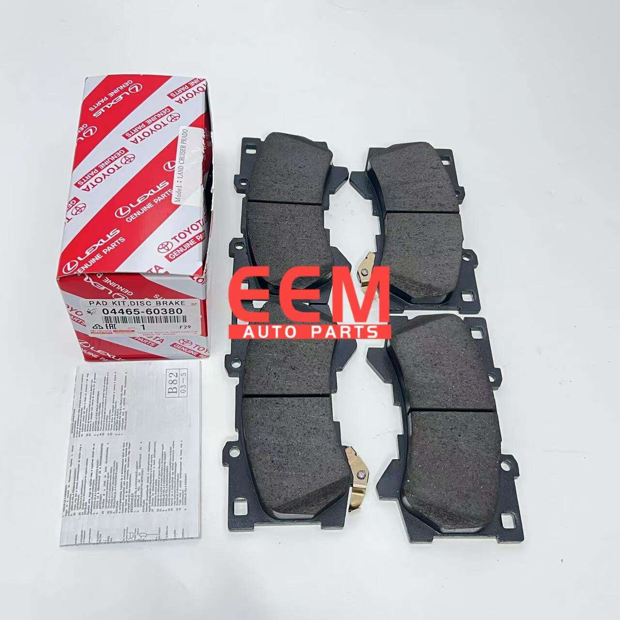 QUALIDADE ORIGINAL TOYOTA 04465-60380 KIT DE VEDAÇÃO, FREIO A DISCO