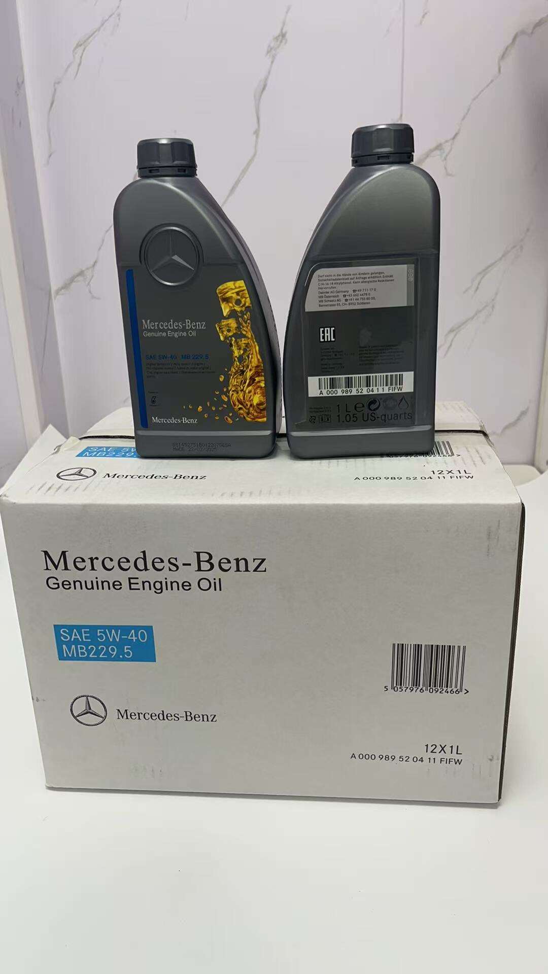 MERCEDES A000989520411 ENGINE OIL 5W40 1L