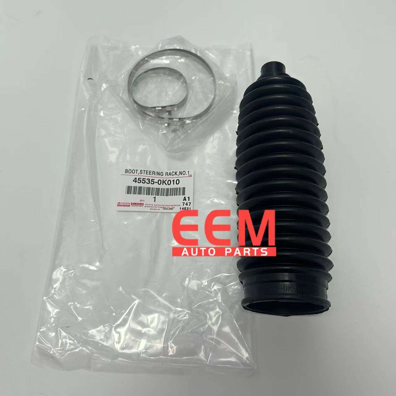 টয়োটা 45535-0K010 থাইল্যান্ড বুট, স্টিয়ারিং র্যাক, নং.1