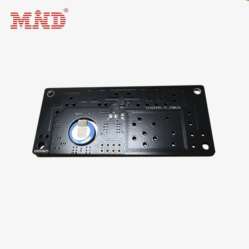 Znacznik PCB UHF RFID zabezpieczony przed metalem z czujnikiem temperatury