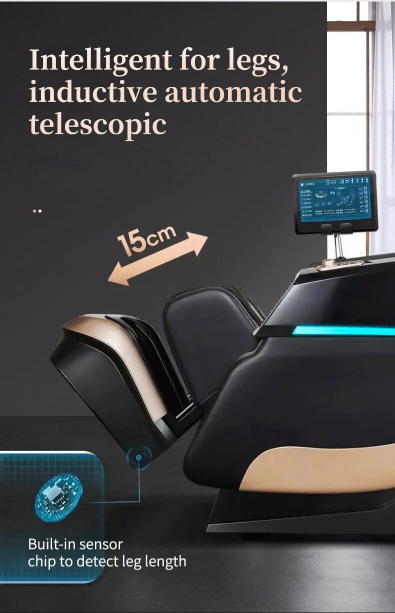 product 2023 new 4d body scan luxury sl track 5d zero gravity full body best massage chair chair massage-4