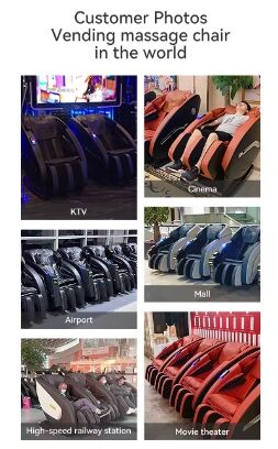 SY-8 Coin And Card Operated Vending Commercial Massage Chair  supplier