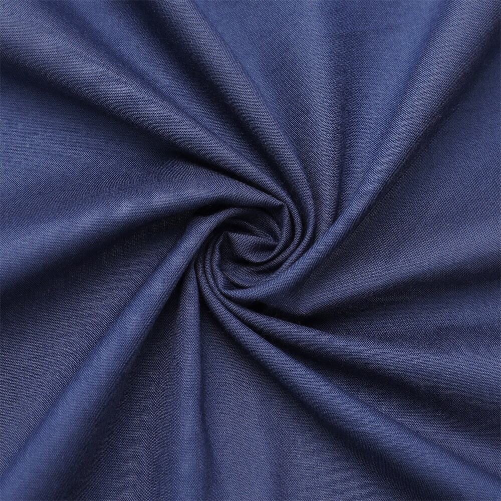 Tissu pour chemises en polyester-coton, OEM personnalisé – OEM personnalisé pour tissu en polyester-coton de 100/110 g/m²