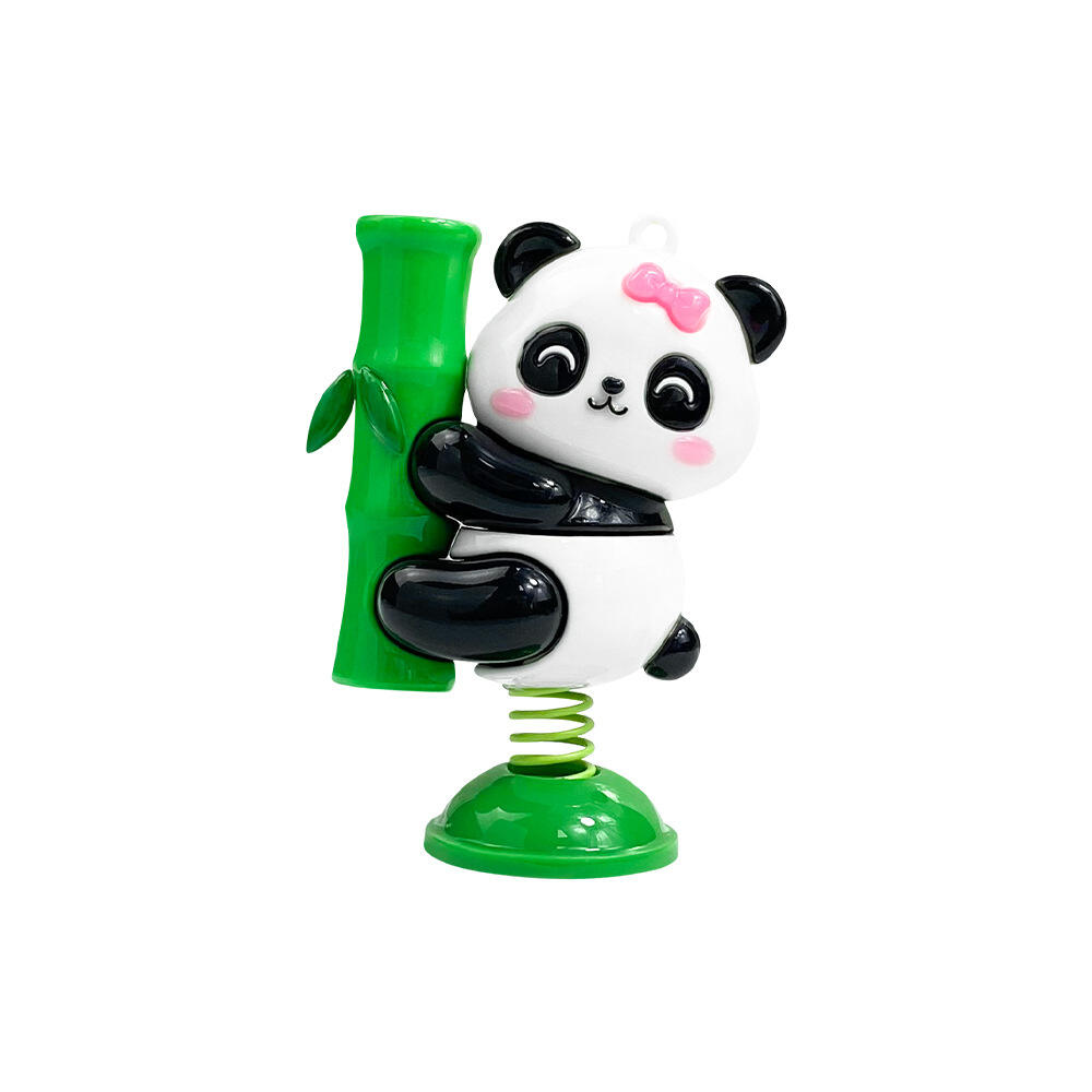 Customized 3D Car Widget - National Trend Panda Rocker Keychain Car Ornament