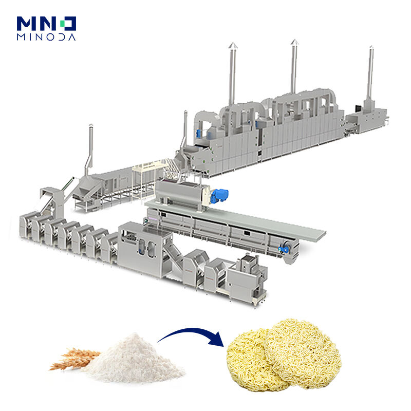 300000 Bags/8H Automatic Fried Instant Noodle Production Line