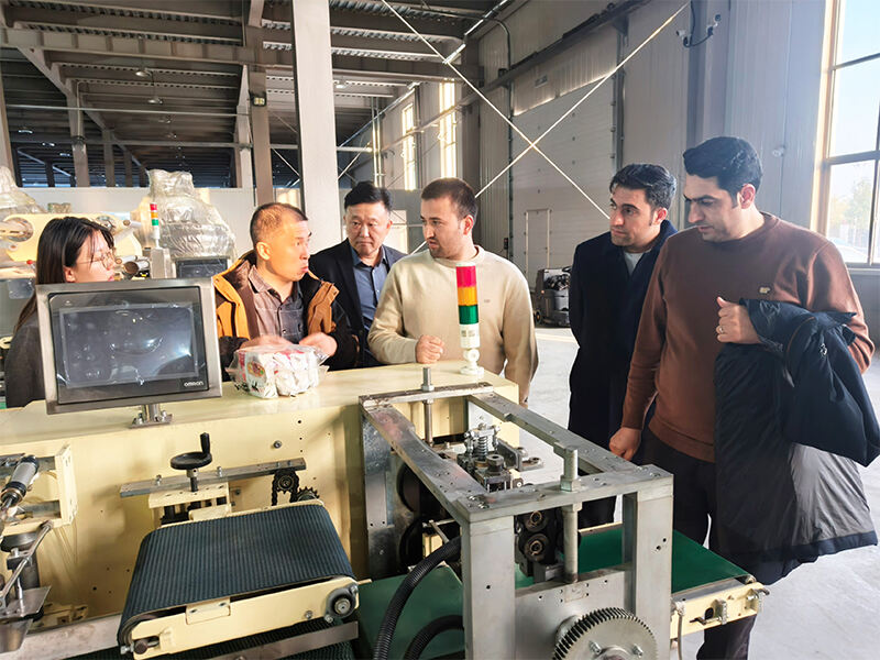 Afghan Customers Visited Our Factory