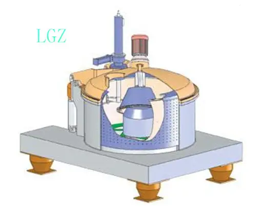 LGZ Plate Large Flap Scraper Lower Discharge Centrifuge factory