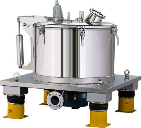 PBZ series flat-plate manual upper discharge direct centrifuge