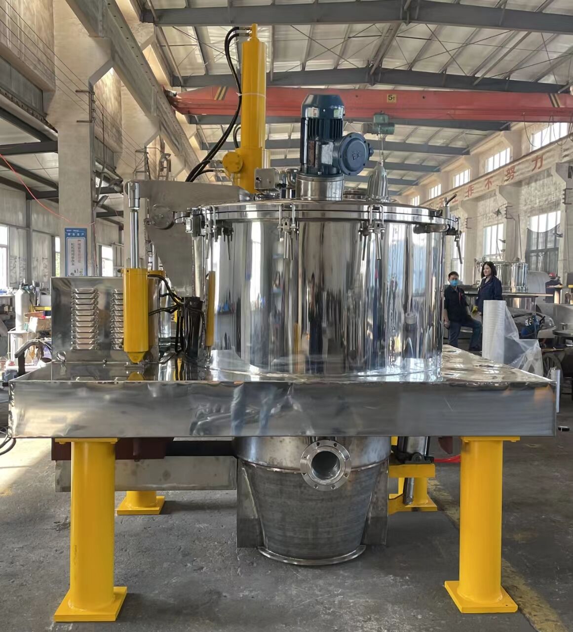 PLD plate automatic bag pulling centrifuge factory