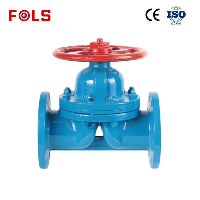 Strong Acids-resistant FEP PTFE Full Lined Diaphragm Valve