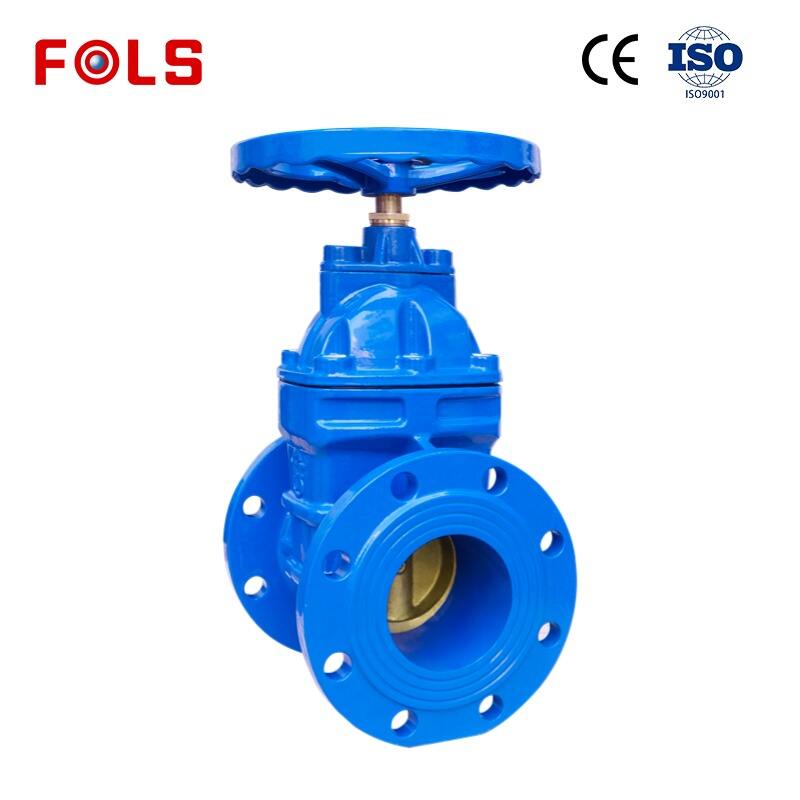 Concealed copper core gate valve
