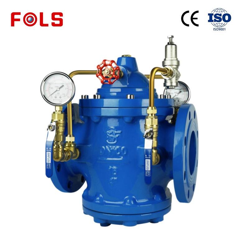 Hydraulic Filter type pressure reducing and stabilizing valve