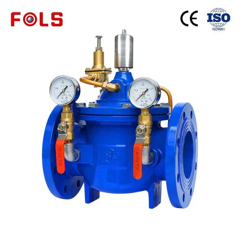 Hydraulisk strømningsreguleringsventil
