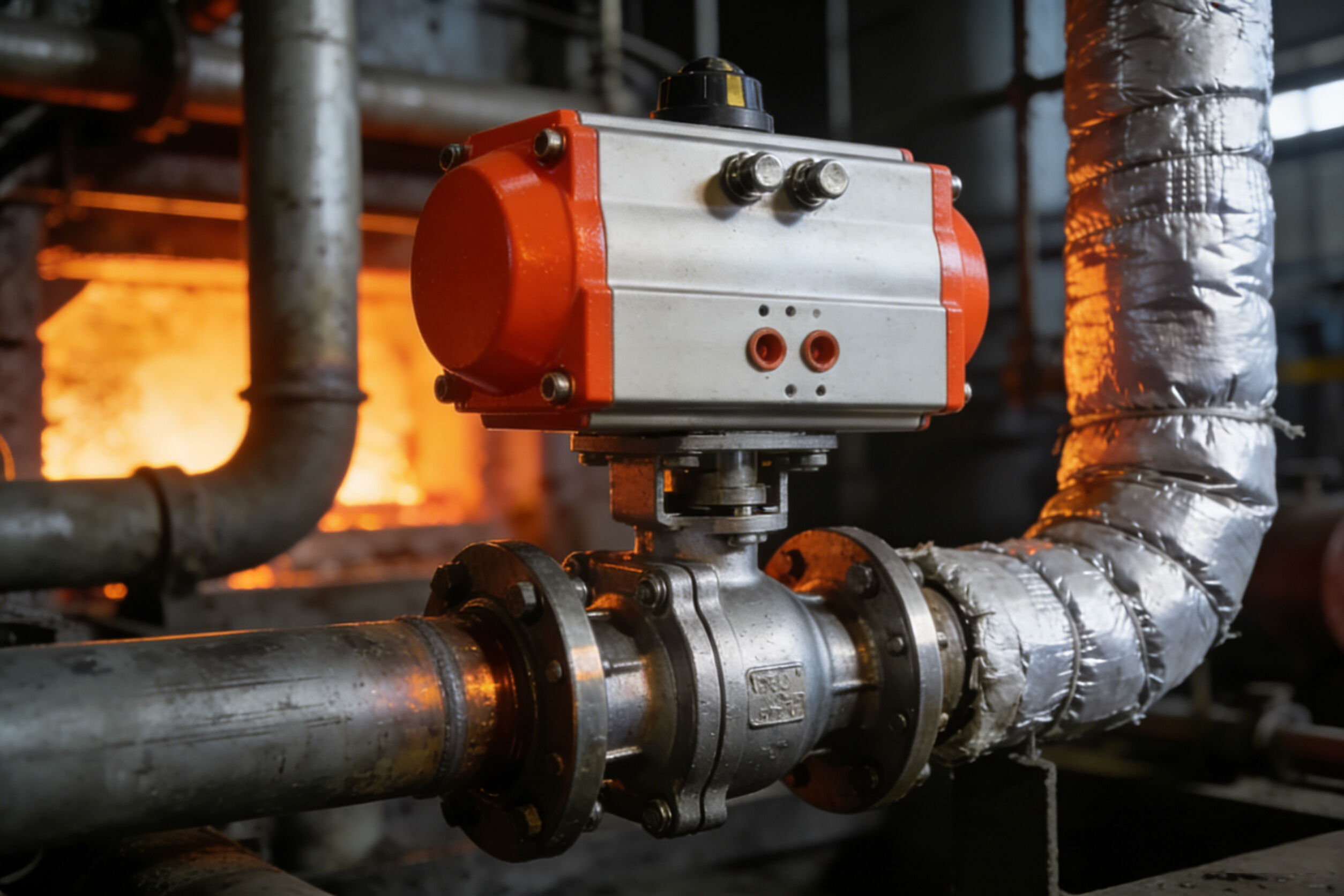 Kunnen pneumatische kogelkleppen worden aangepast voor media met hoge temperatuur?