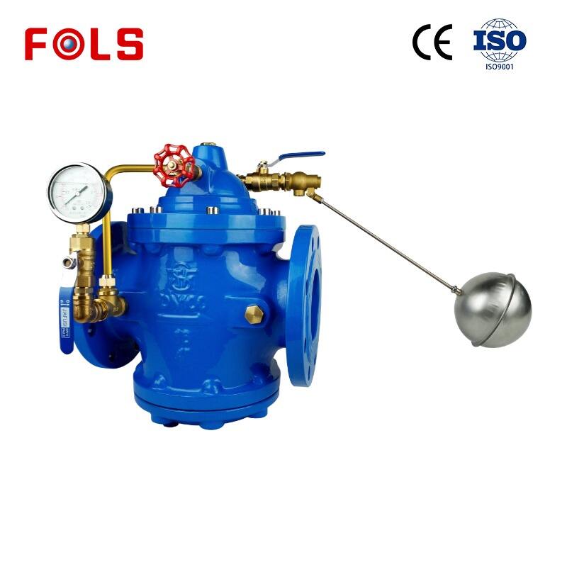 Hydraulic Filter type remote control float valve