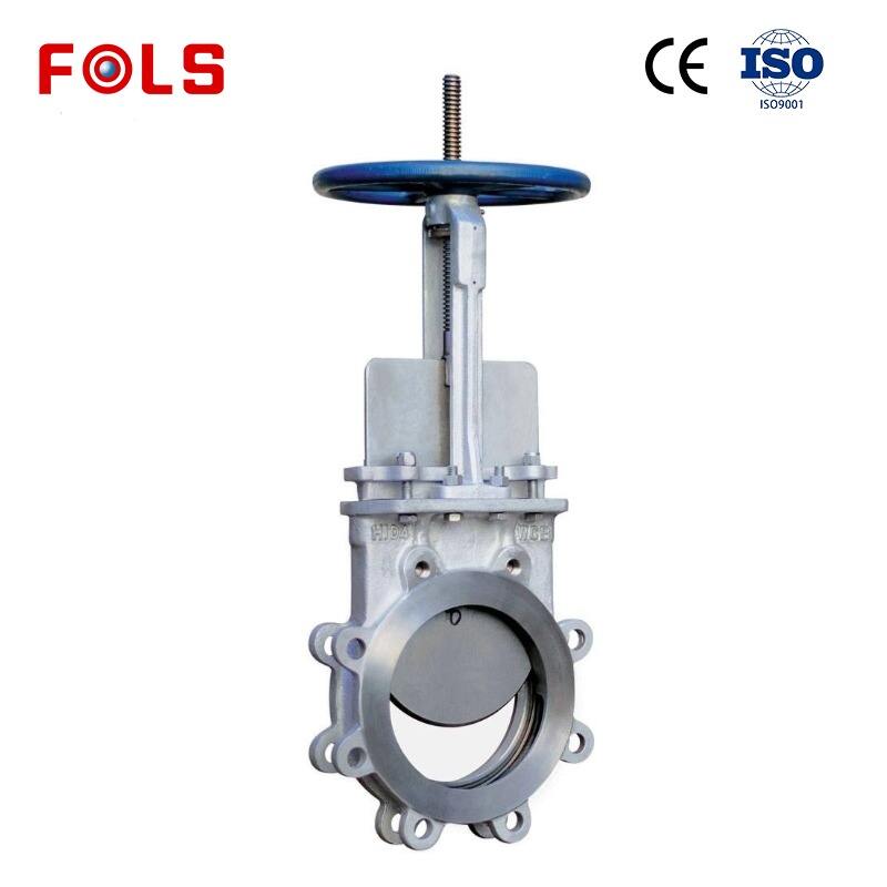 Manual Rising Stem torx stainless steel knife gate valve