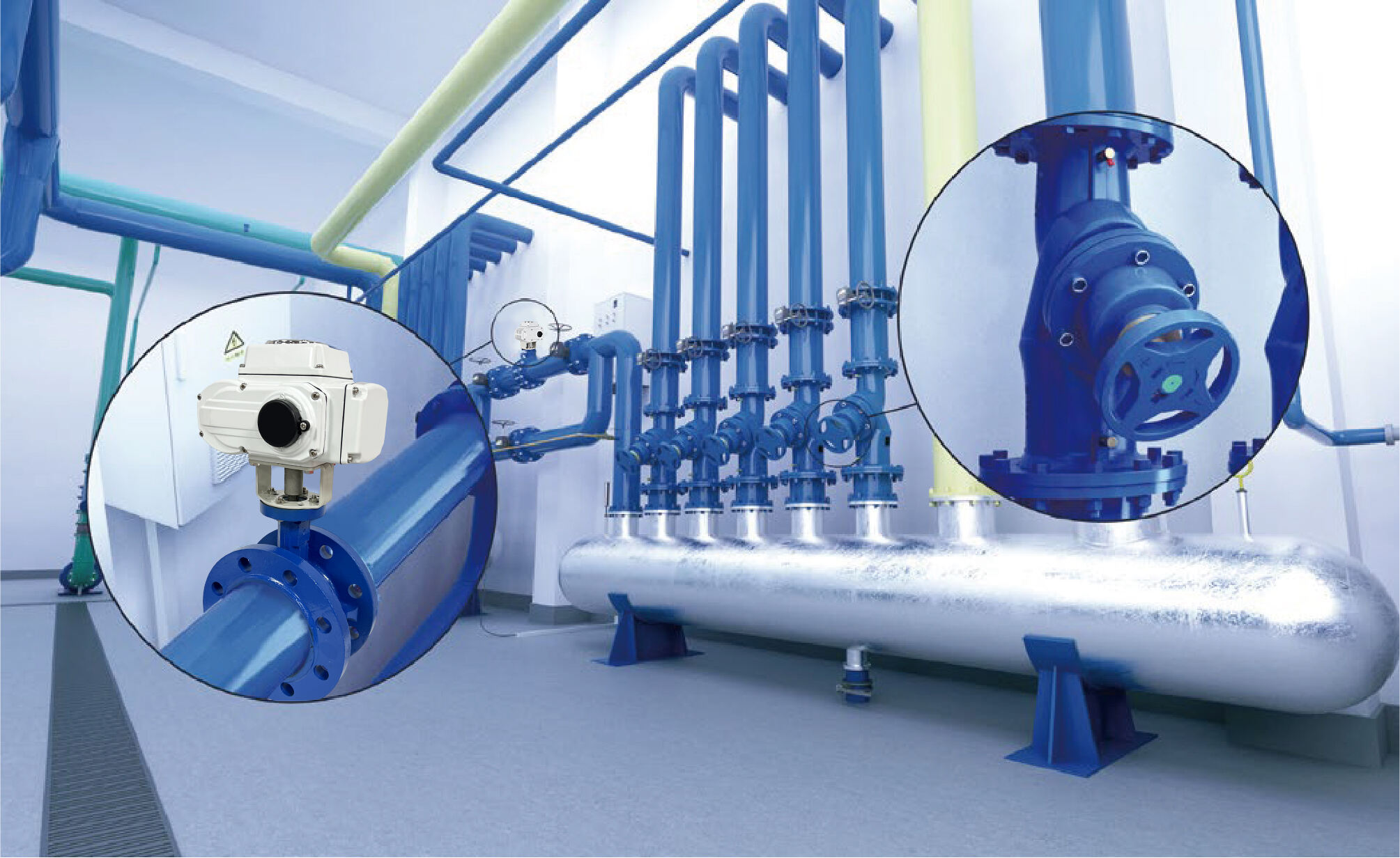 Why are butterfly valves widely used in pipeline flow control?