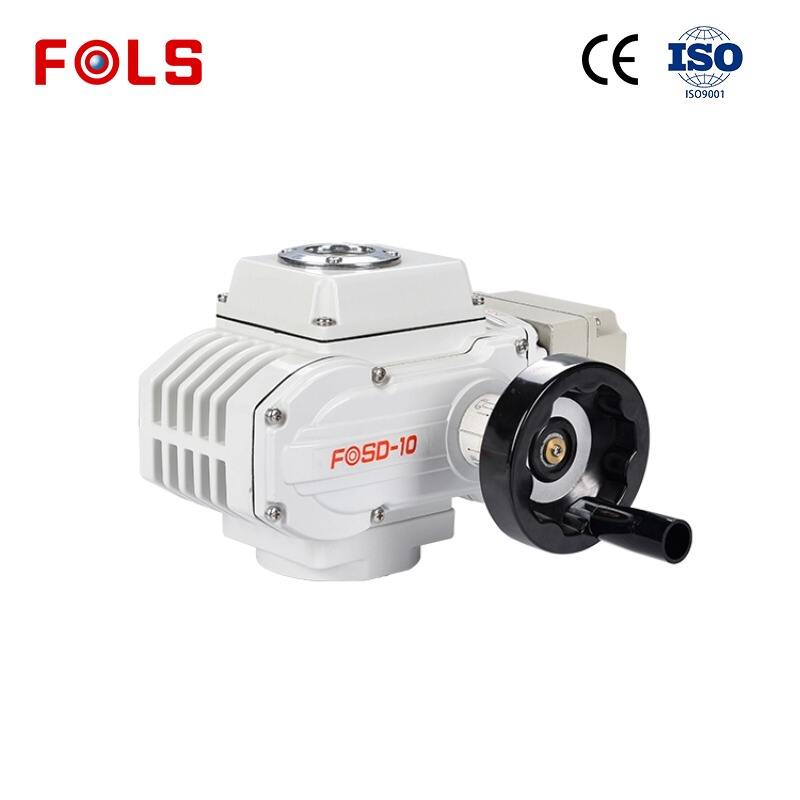 Electric Actuators for Flow Control by FOLS Valve