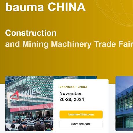 bauma CHINA: the place to be.