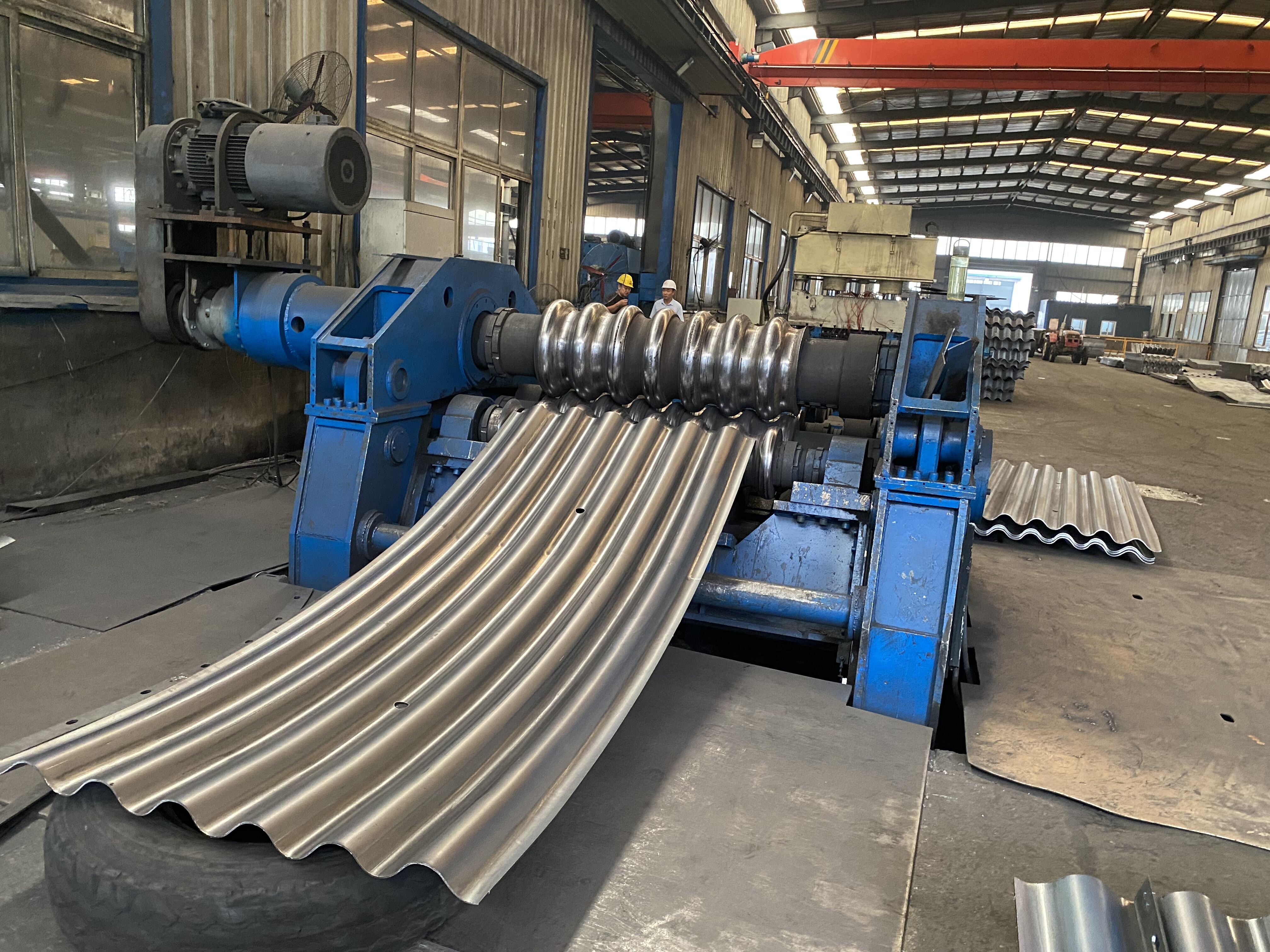 Expansion of New Products – Galvanized Corrugated Pipes Successfully Exported to Multiple Destinations Product: Corrugated Metal Pipe