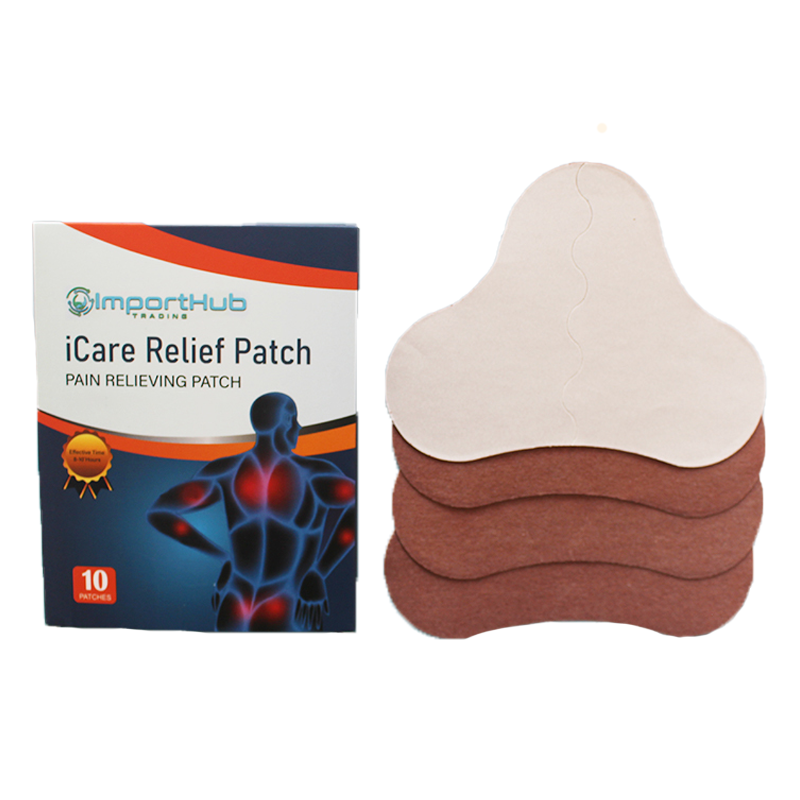 How do pain relief patches deliver targeted comfort for sore areas?