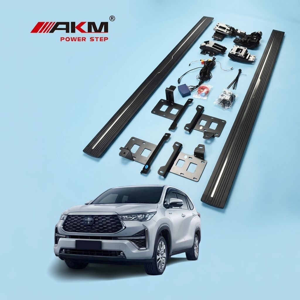 Factory Aluminum Alloy Support APP Smart Power Running Board for Toyota INNOVA ZENIX Electric Side Step