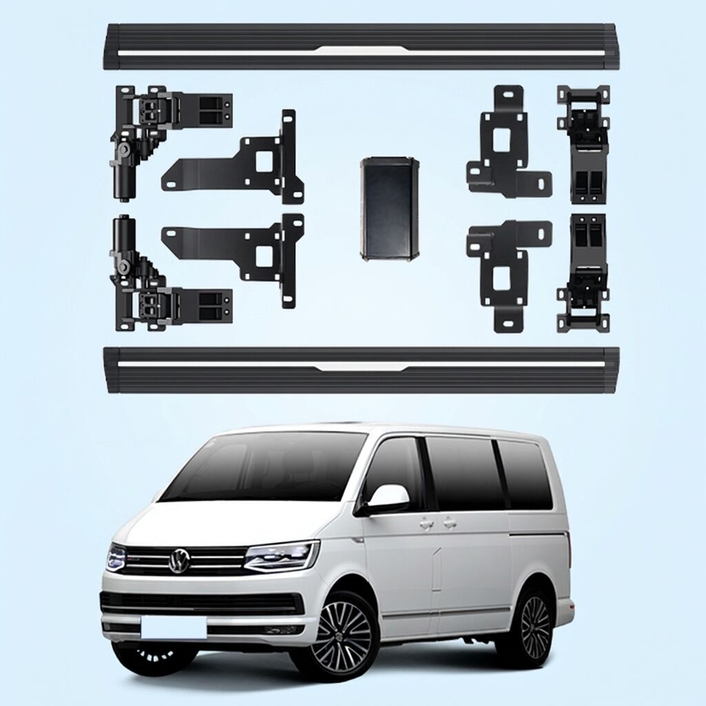 Auto Parts High Performance Aluminum Alloy Run Board Electric Side Step for VW Multivan T6 Power Running Boards T5