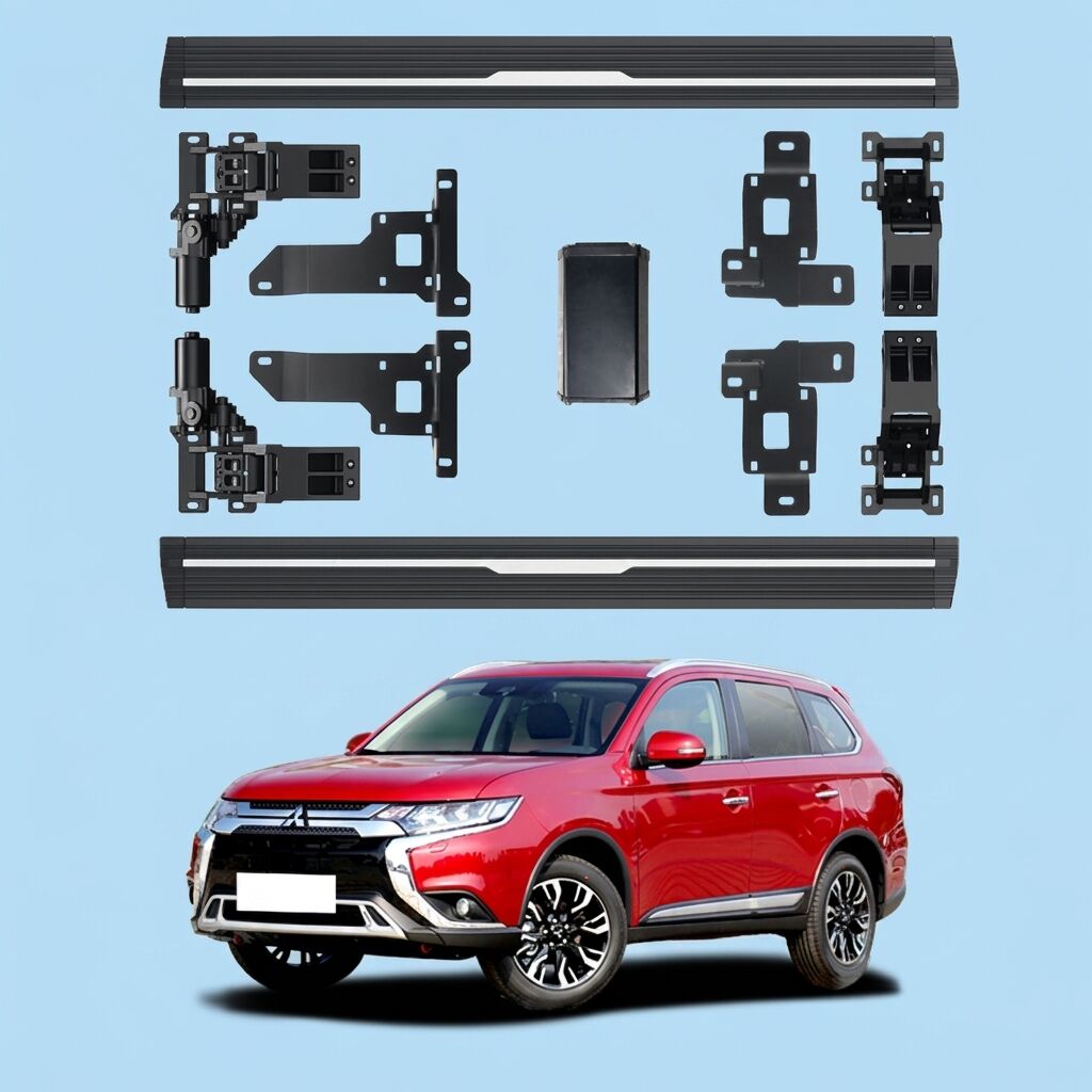 Noble Auto Parts Aluminum Alloy Threshold Electric Side Step for mitsubishi Outlander Side Step Running Boards