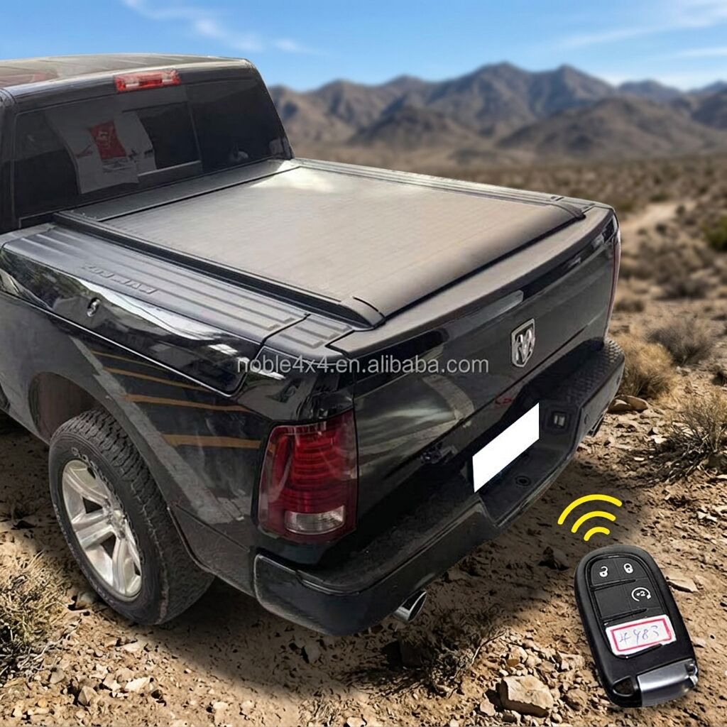 Factory Custamisation Retractable Pickup Truck Bed Lid Tonneau Electric Cover for Dodge Ram 1500 TRX Truck Bed Covers